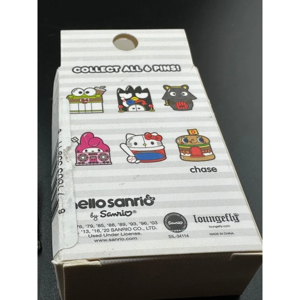 Sanrio Hello Kitty Badtz Maru Bowling Loungefly Pin New Open Box 2020 Crow